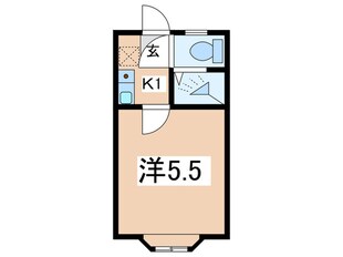 ハイツ二俣川の物件間取画像